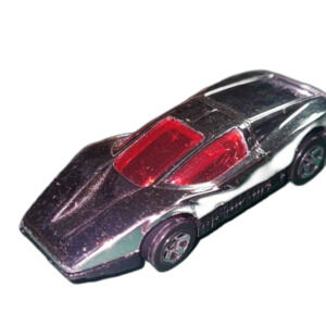 Vintage Hot Wheels 1974 Silver Bullet w/ Red Tinted Windows - Rolls Smoothly